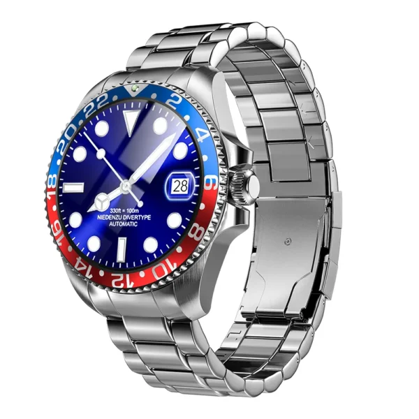 pepsi R1 Smart Watch AMOLED - Acier Inoxydable